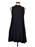Cherish Solid Black Casual Dress Size L - photo 1