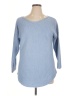 New York & Company 100% Acrylic Blue Pullover Sweater Size XL - photo 1