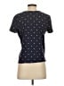 Old Navy Polka Dots Black Short Sleeve Blouse Size XS - photo 2