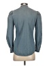 Express Blue Long Sleeve Blouse Size XS - photo 2