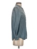 Express Blue Long Sleeve Blouse Size XS - photo 4