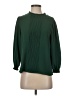 CeCe Green Long Sleeve Blouse Size S - photo 1