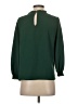 CeCe Green Long Sleeve Blouse Size S - photo 2