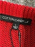 Cotton Candy LA Color Block Red Pullover Sweater Size L - photo 7