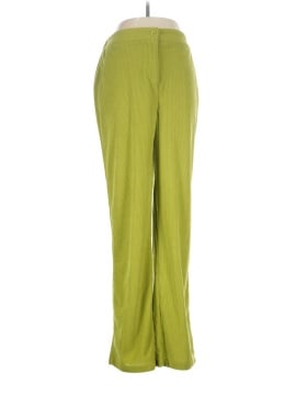 neon green dress long Women's Good Things Ahead Lime Green Knit Short Sleeve Sweater Shirt | Size: L main image 1