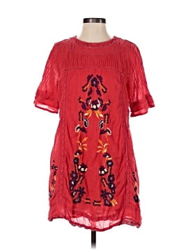 sachin and babi light blue dress AE Scalloped Embroidered Mini Dress main image 0