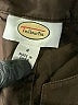 Talbots 100% Cotton Brown 3/4 Sleeve Blouse Size 4 - photo 7