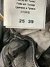 FIORUCCI Solid Black Jeans Size 25 waist - photo 8