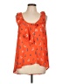 Maeve 100% Polyester Orange Sleeveless Blouse Size 12 - photo 1
