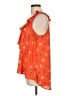 Maeve 100% Polyester Orange Sleeveless Blouse Size 12 - photo 5
