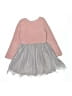 Young Hearts 100% Polyester Gray Dress Size 6 - photo 2