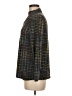 Trisha Tyler Tweed Gray Green Turtleneck Sweater Size M - photo 5