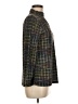 Trisha Tyler Tweed Gray Green Turtleneck Sweater Size M - photo 4