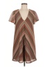 BCBGeneration Chevron-herringbone Brown Casual Dress Size M - photo 1