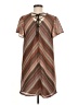 BCBGeneration Chevron-herringbone Brown Casual Dress Size M - photo 2