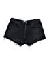 AGOLDE 100% Cotton Hearts Black Denim Shorts Size 32 waist - photo 1