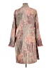 Mechant 100% Polyester Tie-dye Gray Casual Dress Size L - photo 2