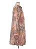 Mechant 100% Polyester Tie-dye Gray Casual Dress Size L - photo 4