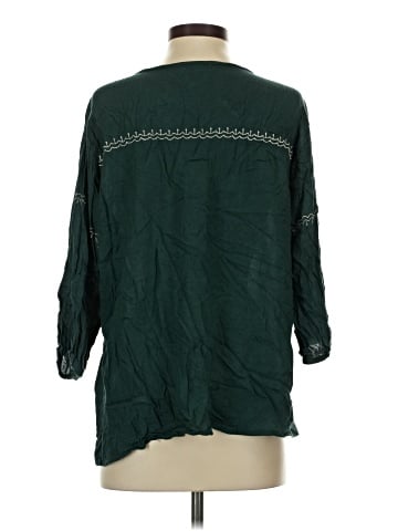 World Market 3/4 Sleeve Blouse (view 2)