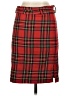 DENNY ROSE Plaid Red Casual Skirt Size S - photo 2