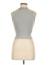 Zara Gray Short Sleeve Turtleneck Size L - photo 1