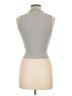 Zara Gray Short Sleeve Turtleneck Size L - photo 2