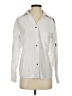 Buckle Black White Long Sleeve Button-Down Shirt Size S - photo 1
