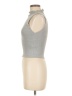 Zara Gray Short Sleeve Turtleneck Size L - photo 5