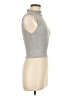 Zara Gray Short Sleeve Turtleneck Size L - photo 4