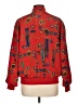 Alfred Dunner 100% Polyester Print Red Jacket Size 10 - photo 2