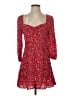 Zara Floral Red Casual Dress Size S - photo 1