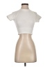 JoyLab Ivory Short Sleeve Turtleneck Size XS - photo 1