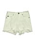 KANCAN JEANS Ivory Denim Shorts Size S - photo 1