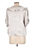 Rose & Crown Metallic Silver 3/4 Sleeve Blouse Size L (estimated) - photo 2