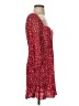Zara Floral Red Casual Dress Size S - photo 4