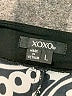 XOXO Graphic Color Block Damask Multi Color Black Cocktail Dress Size L - photo 7