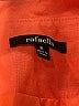 Rafaella 100% Linen Orange Jacket Size 8 - photo 6