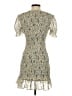 Unbranded Paisley Yellow Cocktail Dress Size S (estimated) - photo 2