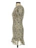 Unbranded Paisley Yellow Cocktail Dress Size S (estimated) - photo 5