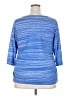 Lane Bryant Blue 3/4 Sleeve Top Size 18 - 20 Plus - photo 2