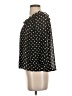 H&M 100% Polyester Black 3/4 Sleeve Blouse Size 2 - photo 5