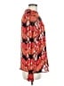 J by Joie 100% Polyester Red Long Sleeve Blouse Size M - photo 4