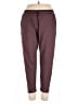 Assorted Brands Solid Burgundy Casual Pants Size 2X - photo 1