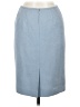 Kasper A.S.L. 100% Polyester Solid Blue Casual Skirt Size 6 (petite) - photo 2