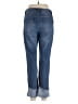 J.Jill Chevron-herringbone Blue Jeans Size 4 - photo 2