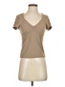 Trendy Queen Tan Short Sleeve Top Size S - photo 1
