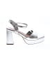 A New Day Silver Heels Size 7 - photo 1