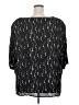 TR Bentley Black 3/4 Sleeve Blouse Size 3X - photo 2