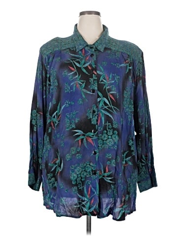 Maggie Barnes Long Sleeve Blouse (view 1)