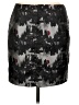 MICHAEL Michael Kors 100% Polyester Graphic Black Casual Skirt Size 10 - photo 2